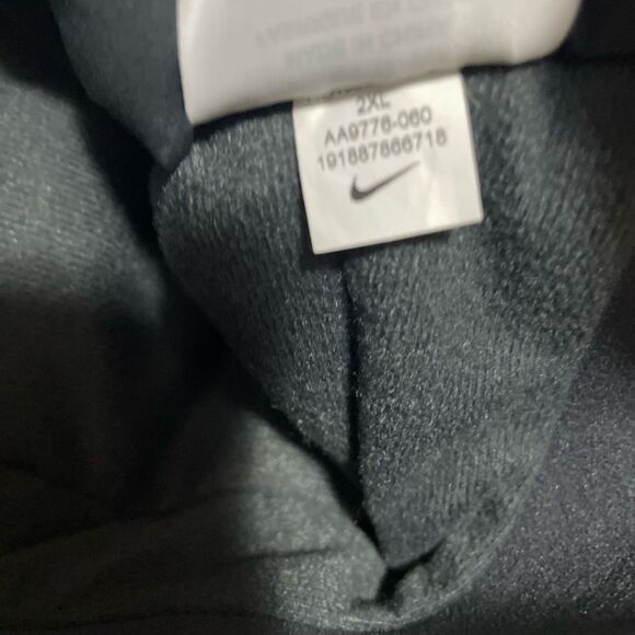 Nike AA9976-060 Bomber Black Down Fill Heavyweight Winter Coat Full Zip Sz XXL - Picture 7 of 8